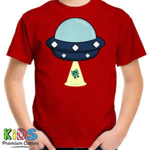 Kaos ufo dengan alien lucu