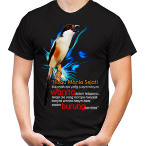Kaos Burung Cendet/Pentet