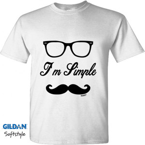 Kaos Kaos Distro Keren | Im Simple #Gildan