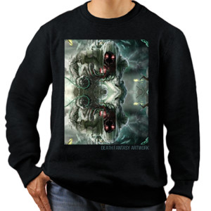 Jaket Sweater death fantasy artwork