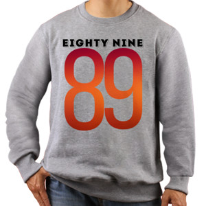 Jaket Sweater EightyNine Alphabet