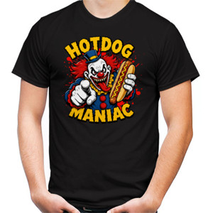 Kaos Hotdog Maniac