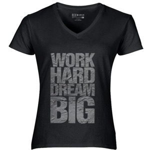 Kaos Work Hard Dream Big
