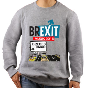 Jaket Sweater BREXIT - Mudik 2016