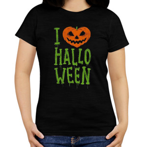 Kaos Kaos Distro - I Love Halloween - Mr Pumpkin