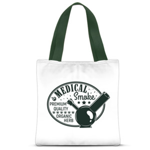 Tas Tote Fullprint Tote Bag Green  Themes