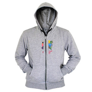 Hoodie Zipper Funny Dinosaurus