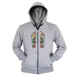 Hoodie Zipper Love is blind