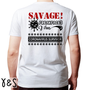 Kaos CORONAVIRUS SURVIVOR LIMITED [2 SIDED]