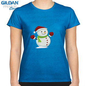 Kaos natal snowman