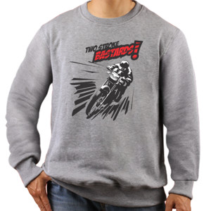 Jaket Sweater The Bastards Putih