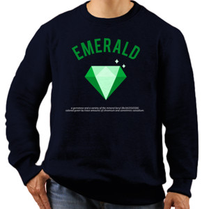 Jaket Sweater Emerald Gemstone