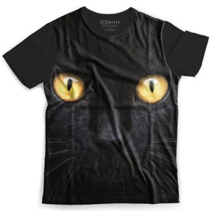 Kaos Fullprint Black Cat