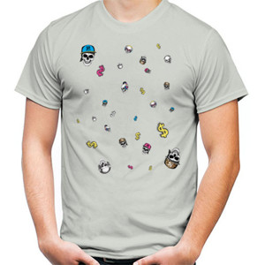 Kaos Skull With Dollar