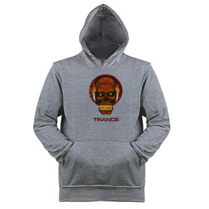 Jaket Hoodie Trance Skull 