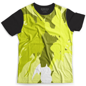 Kaos Fullprint KPO-042 Kaos Digimon Siluet Evolusi Patamon