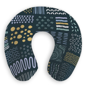 Bantal Leher Mixed background patterns 2