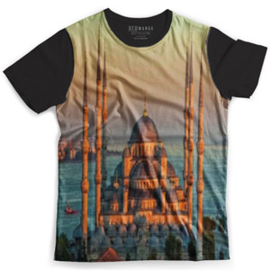 Kaos Fullprint Masjid Istanbul Mesir