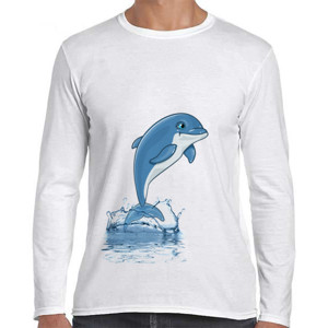 Kaos Ikan Lumba - Lumba