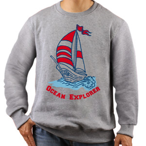 Jaket Sweater Ocean Explorer 