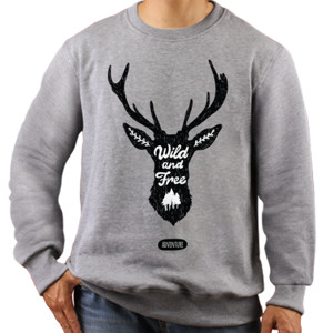 Jaket Sweater Wild And Free