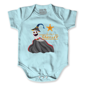 Baby Jumper Halloween Ghost Sheriff