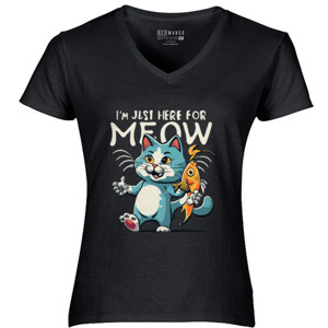 Kaos kucing meow