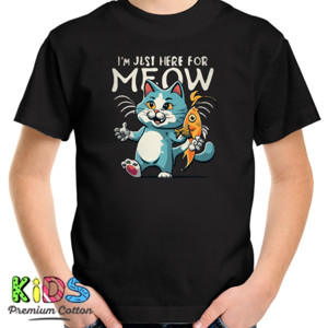 Kaos kucing meow