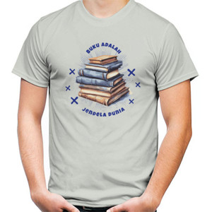 Kaos Buku adalah jendela dunia