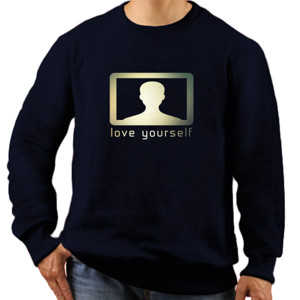 Jaket Sweater love yourself