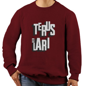 Jaket Sweater Terus BerLari