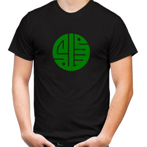 Kaos Muslim Circle Solid Green-Black