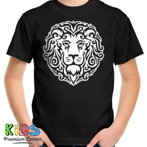 Kaos WHITE LION FACE