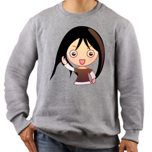 Jaket Sweater Cute Girl - Kaos Cewe Keren