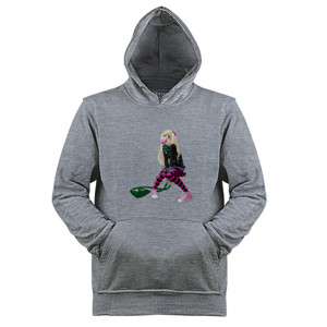 Jaket Hoodie Lady Gum