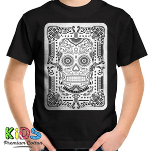 Kaos SUGAR SKULL CARD 3