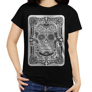 Kaos SUGAR SKULL CARD 3