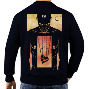 Jaket Sweater Hanged Man Back