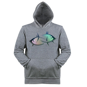 Jaket Hoodie Design Elegant Fish - Desain Kaos Elegan Ikan