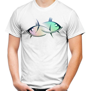 Kaos Design Elegant Fish - Desain Kaos Elegan Ikan