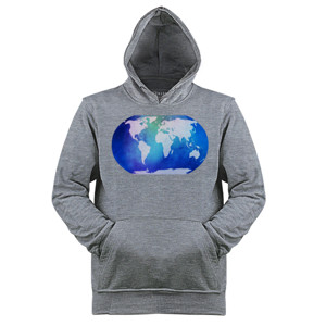 Jaket Hoodie My Small World - Kaos Dunia Kecilku