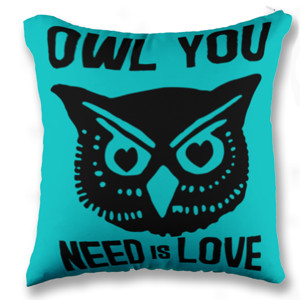 Bantal OWL YOU NEED IS LOVE