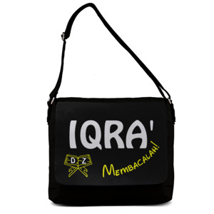 Tas Selempang Tas Sekolah Iqra (Seruan Untuk Belajar)