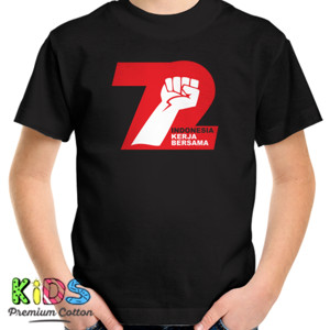 Kaos 72 th Indonesia semangat