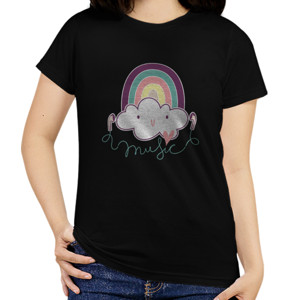 Kaos I Love Music Doodle