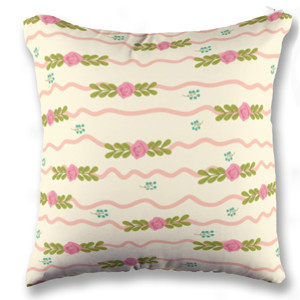 Bantal Flower Pattern Cushion