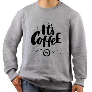Jaket Sweater It's Coffee Time