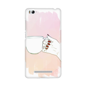 Pink Hand Coffe Casing HP