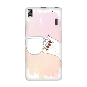 Pink Hand Coffe Casing HP