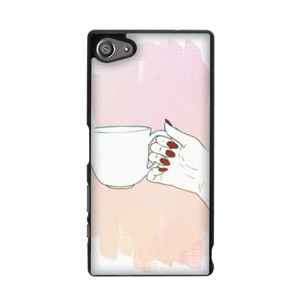 Pink Hand Coffe Casing HP